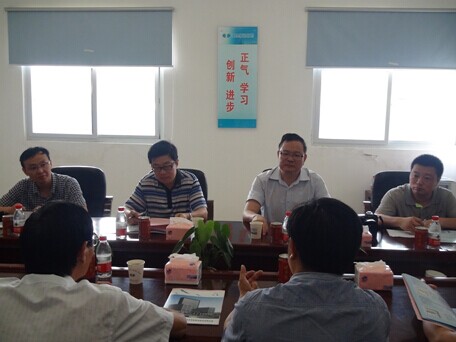 南通市通州药监局党组副书记沈豪一行莅临天圣康迪制药